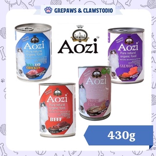 [Cat Wet Food Can]  Aozi Cat Pure Natural Organic Wet Food in Can - 430g