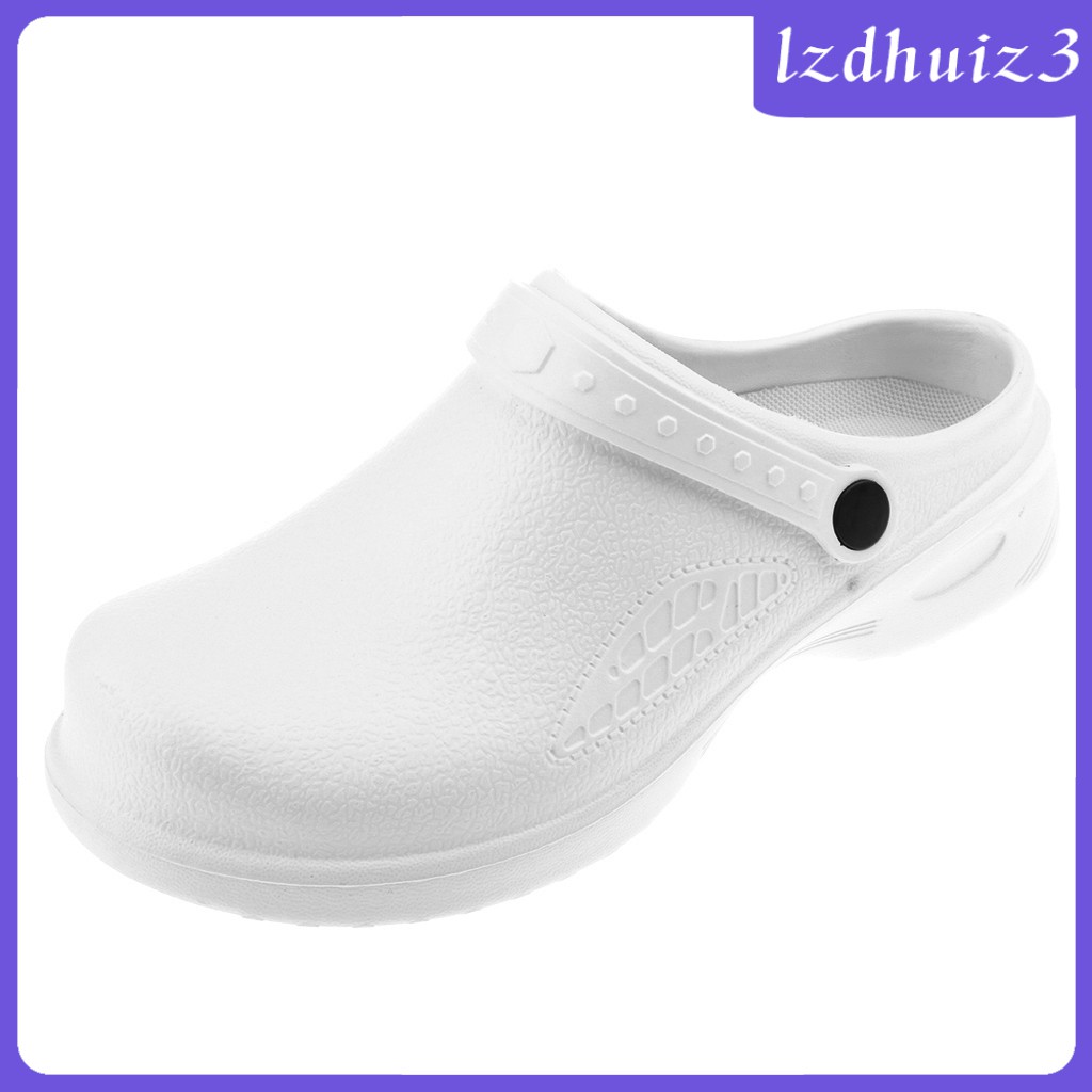 white work clogs