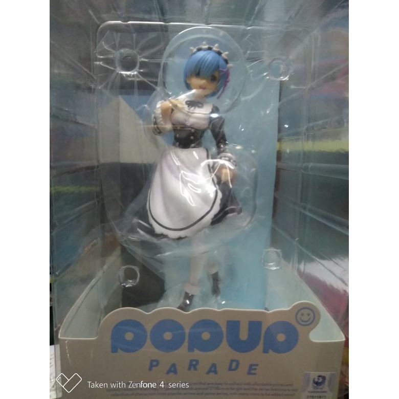OFFICIAL POP UP PARADE RE:ZERO REM ICE SEASON VER NEW SEALED COMPLETE FIGURE