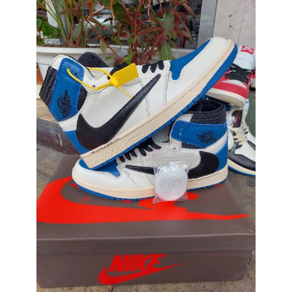 Air Jordan 1 High Travis Scott X Fragment Highest Quality Shopee Philippines