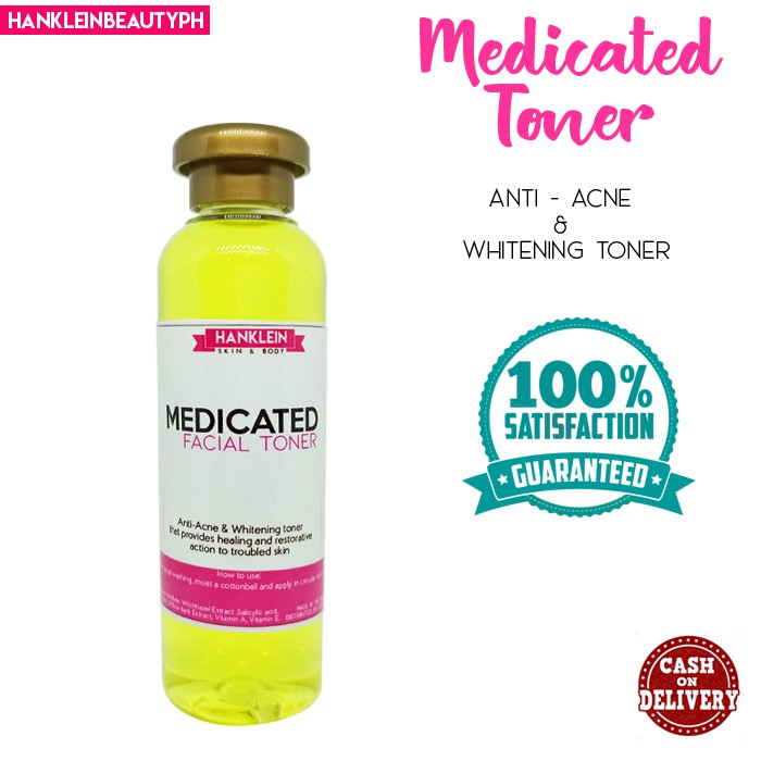 medicated toner