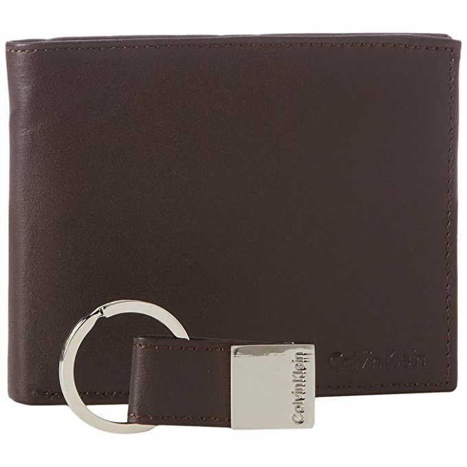 Calvin Klein Men's RFID Blocking Leather Bifold Wallet | Shopee Philippines