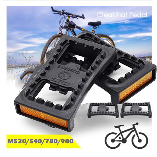 cleat flat pedals