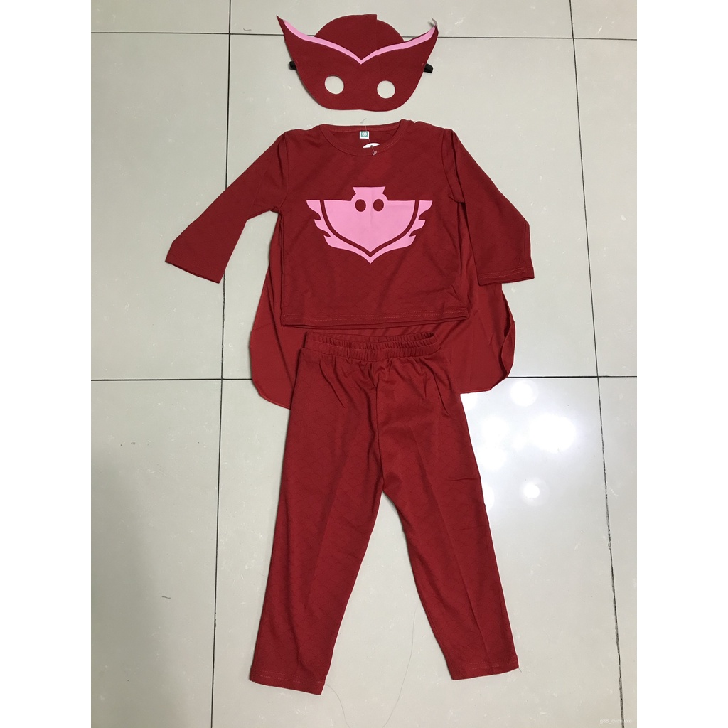 PJ Mask Owlette Costume for Kids Shopee Philippines