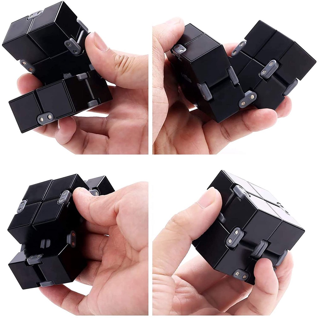 Sensory Infinity Cube Stress Fidget Toys Autism Anxiety Relief For Adults Kids 