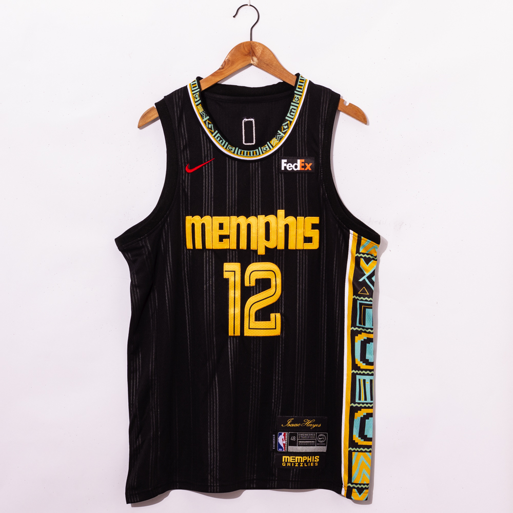 2021 New Season Nba Men S Memphis Grizzlies 12 Ja Morant Jersey City Version Black Basketball Jerseys Shopee Philippines