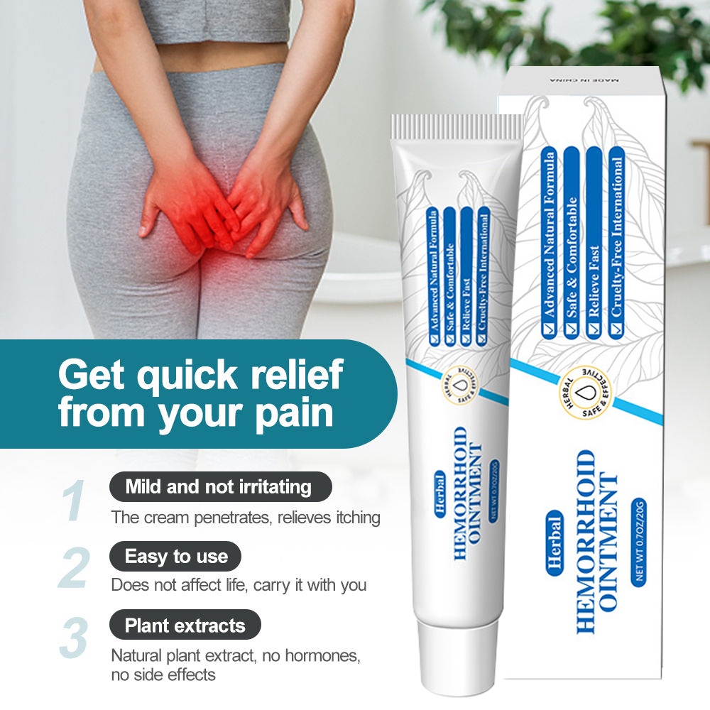 External Hemorrhoids Ointment almoranas ointment Perianal Eczema Swollen Relief Hemorrhoids