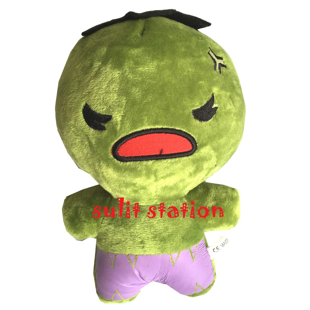 incredible hulk stuffed doll