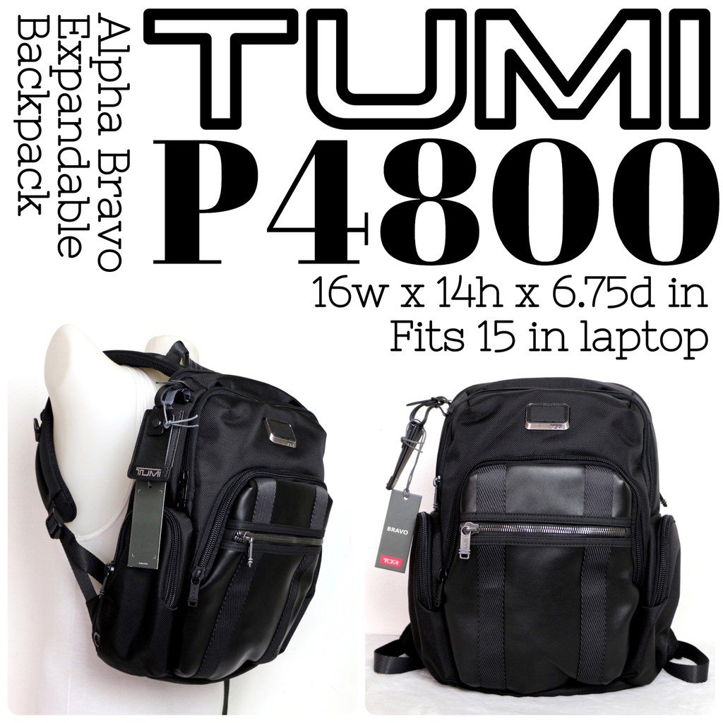 tumi mens laptop backpack