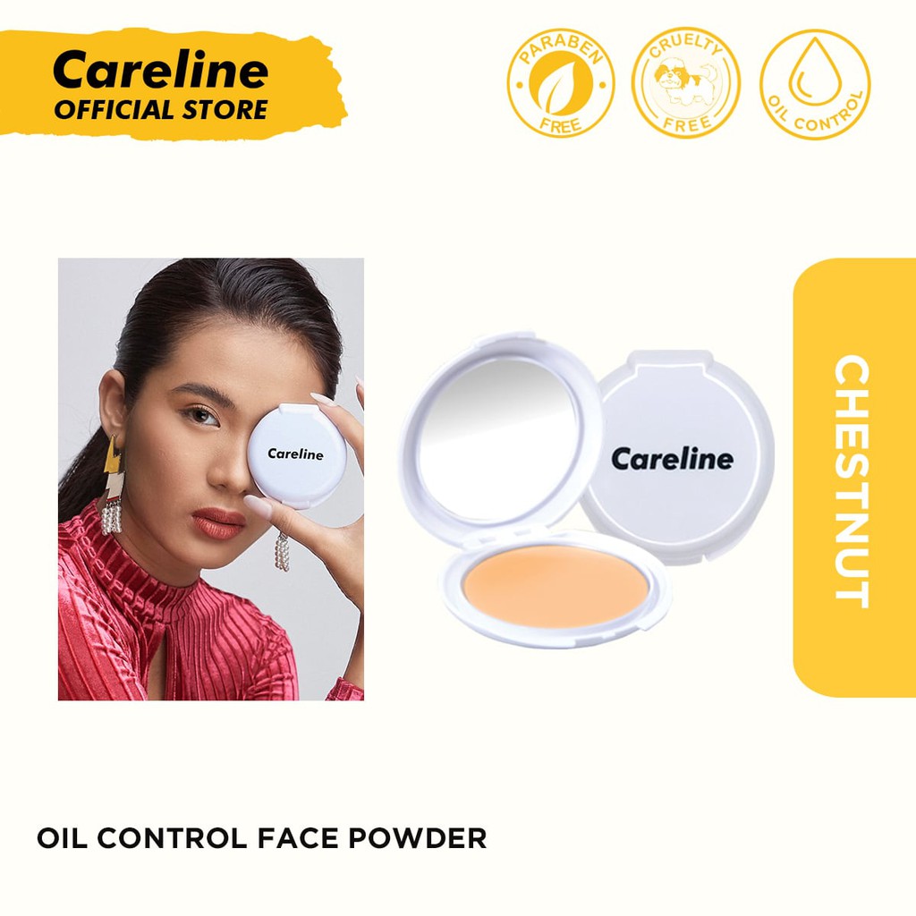 Careline Oil Control Face Powder [Makeup, Natural finish, lightweight