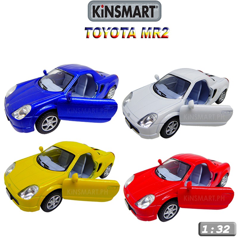 Kinsmart 1:32 Toyota MR2 Diecast Vehicle Cars Collectible Model Toy Car ...