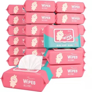 Organic Baby Wipes 80 Pcs Per Pack 99% Water Hypoallergenic (Non-Alcohol-wet wipes)