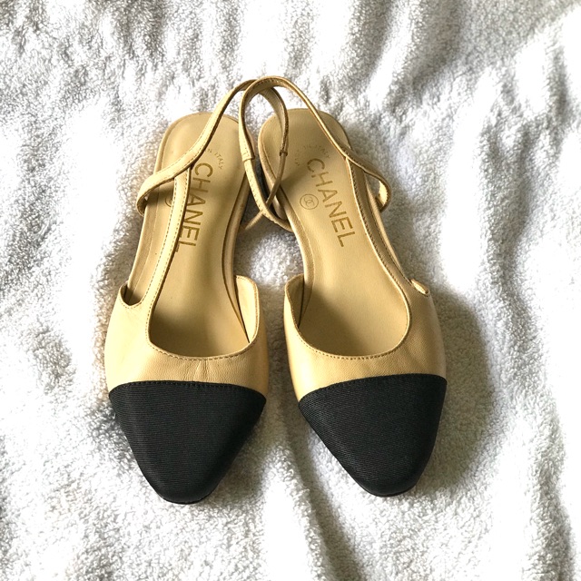Chanel slingback flat Shopee Philippines