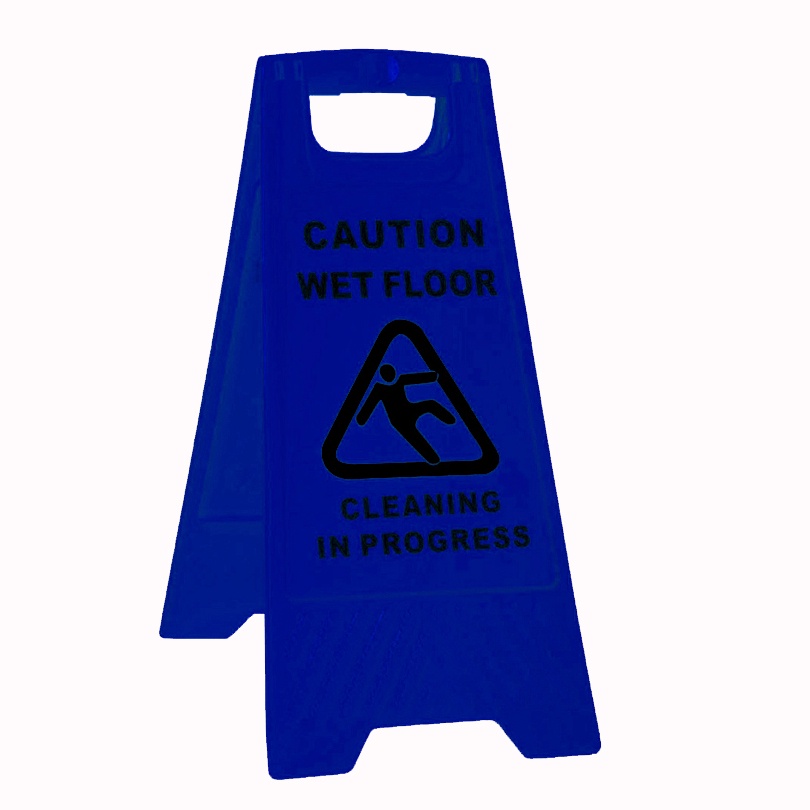Caution Sign Wet Floor