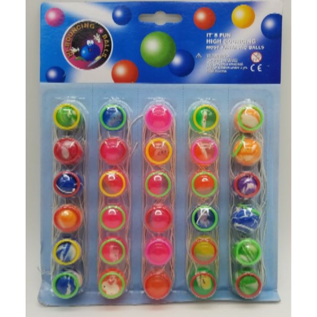 Colorful yoyo ball pack (30 pcs) lootbag fillers Shopee Philippines