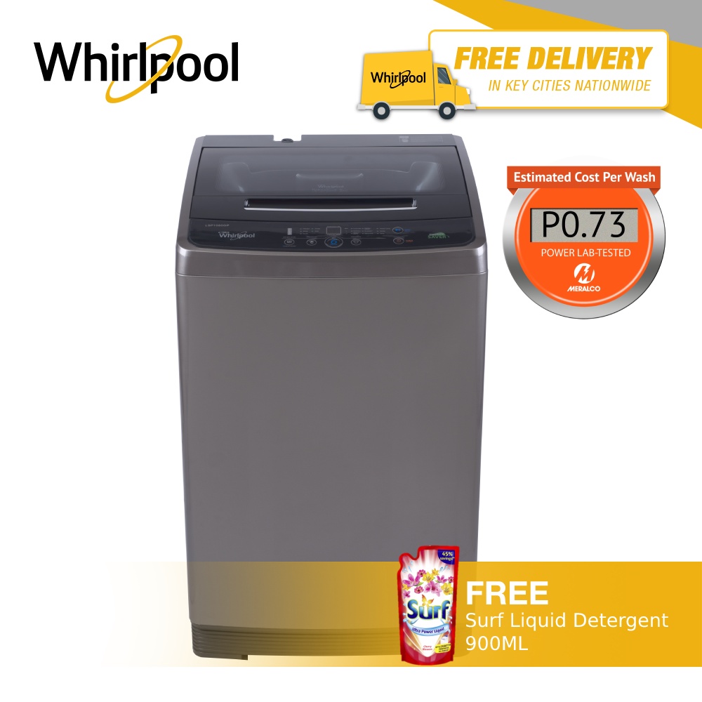 Whirlpool 10.8 kg Top Fully Auto Washing Machine LSP1080GP (Graphite