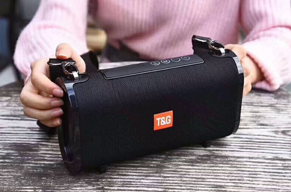 T&G TG-123 Portable HiFi Wireless Stereo Bluetooth Speaker with ...