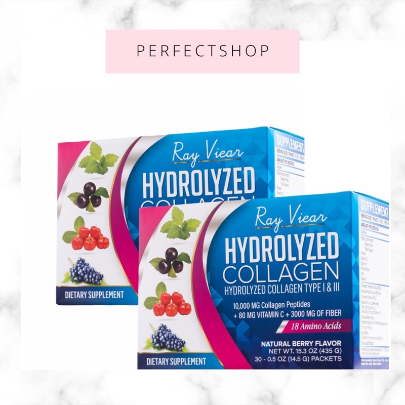 Ray Viear Hydrolyzed Collagen Reviar Hydrolyzed Collagen contains