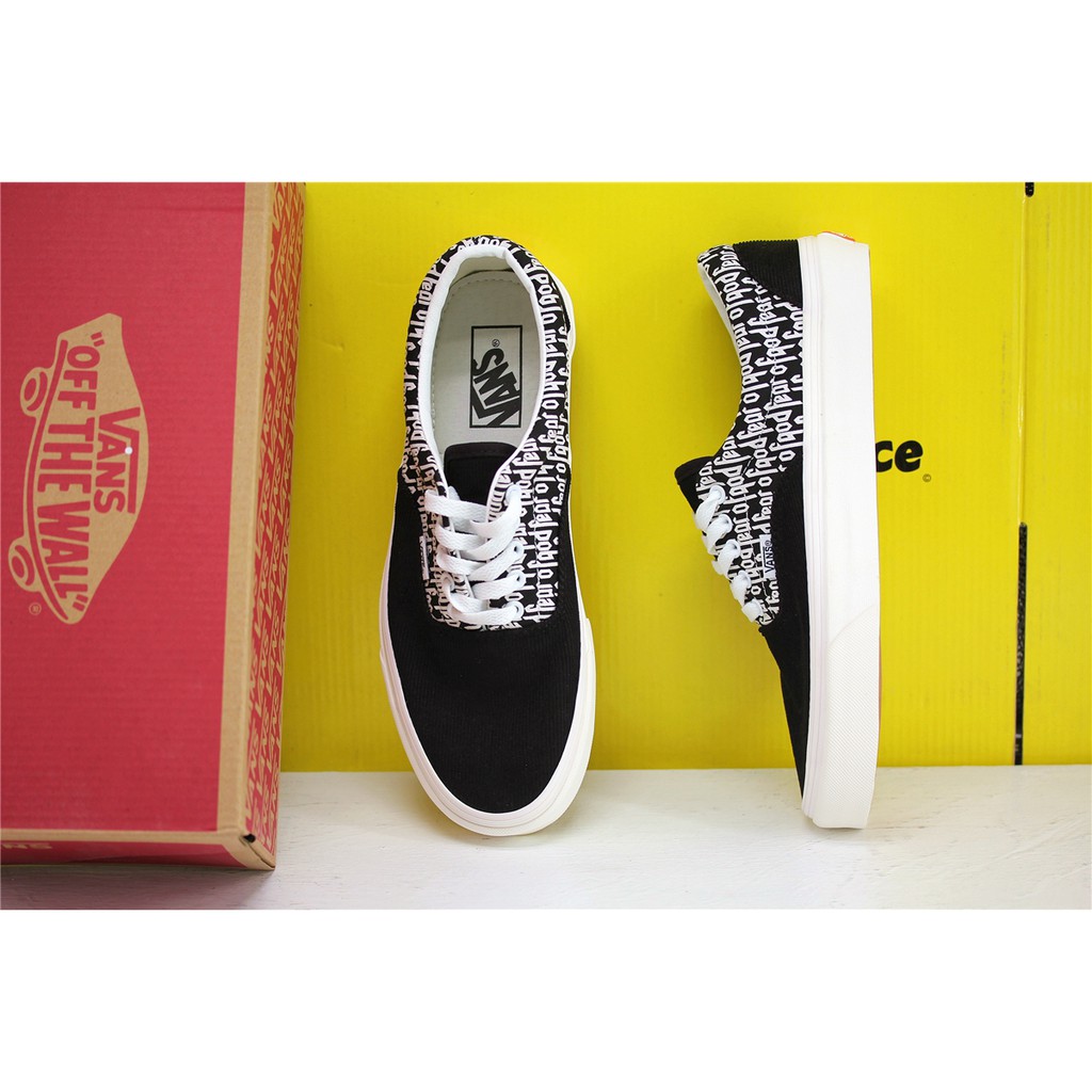 black fear of god vans