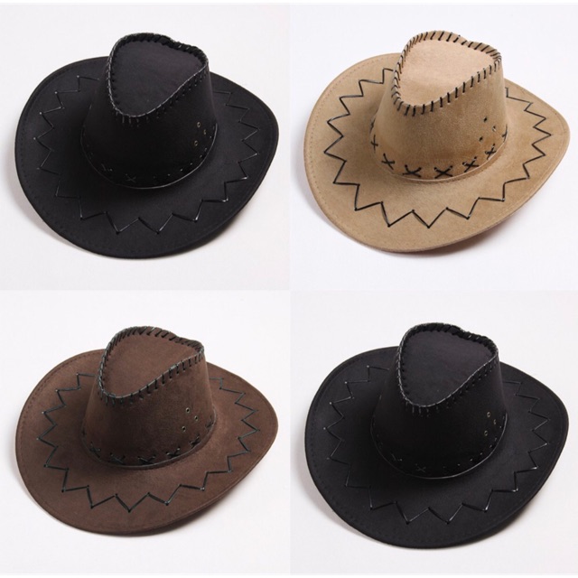 brown cowboy hat child