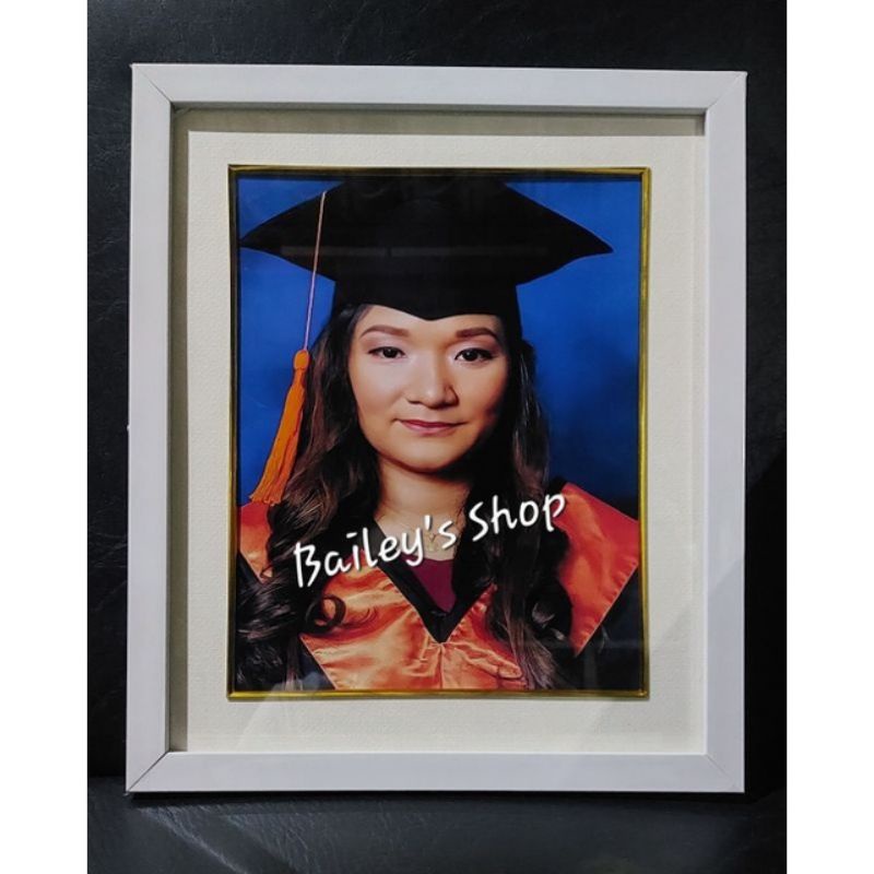 Graduation Picture Frame 8R 8X10 inches / with or without matting Shopee Philippines