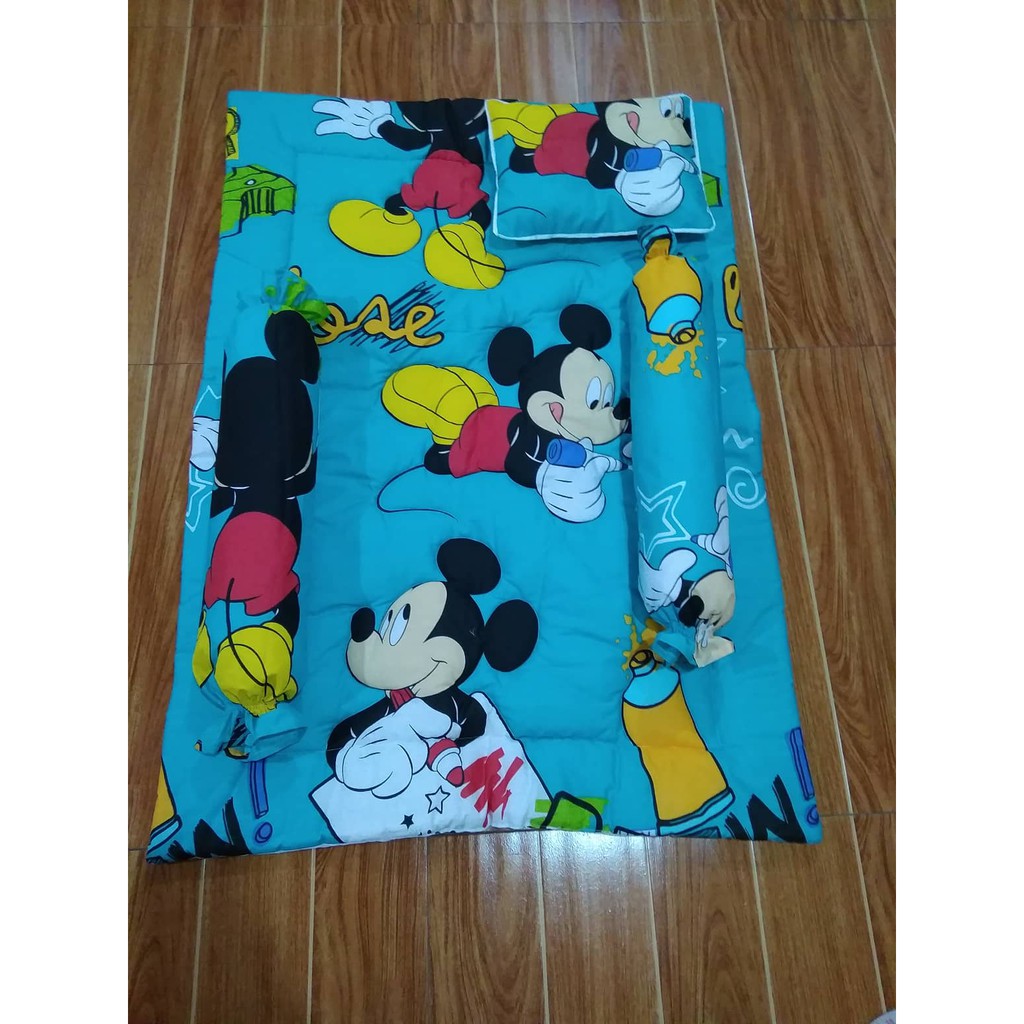 Made To Order Baby Comforter Set A Blue Mickey Mouse Us Cotton