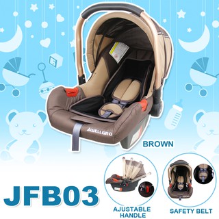 Phoenixhub Just For Baby Premium Baby Car Seat Basket Carrier Pink Pink Shopee Philippines