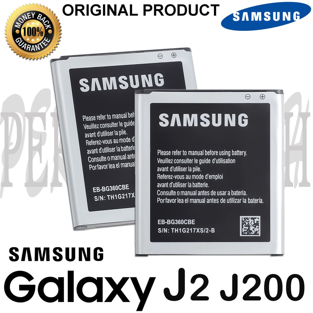 Samsung Galaxy J2 15 J0 Battery Eb Bg360bbe Original Equipment Manufacturer Shopee Philippines