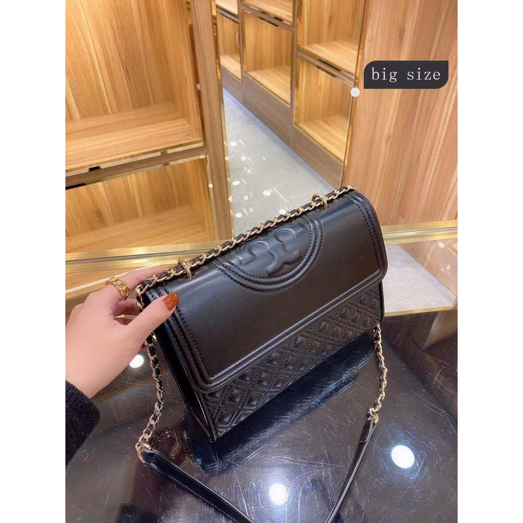 Authentic bag [Women s bag] Tory Burch Fleming Available in 2 sizes.  Shoulder | Shopee Philippines