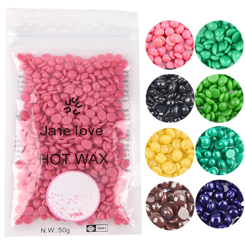 100G/50G Pearl Hard Wax Brazilian Granules Hot Film Wax Bead Hair
