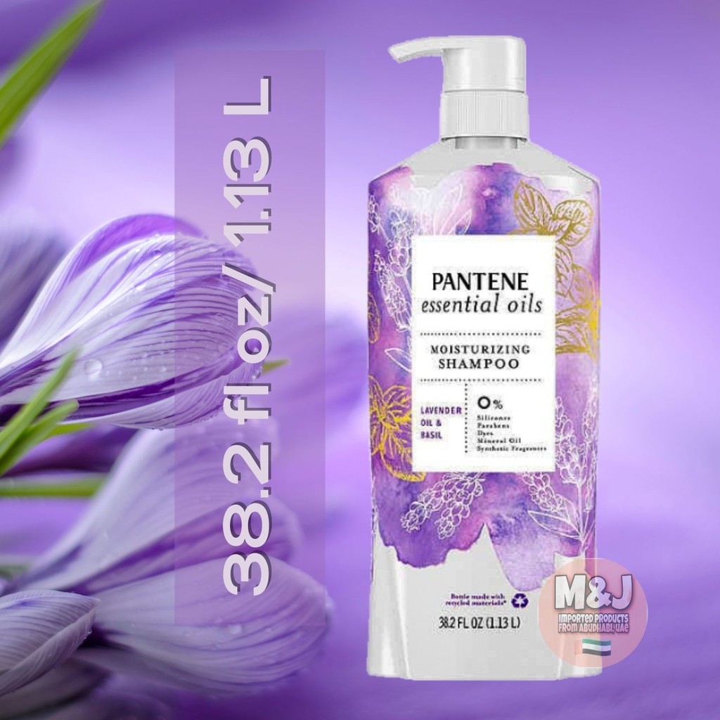 LIMITED STOCKS! Pantene Essential Oils Moisturizing Shampoo Conditioner
