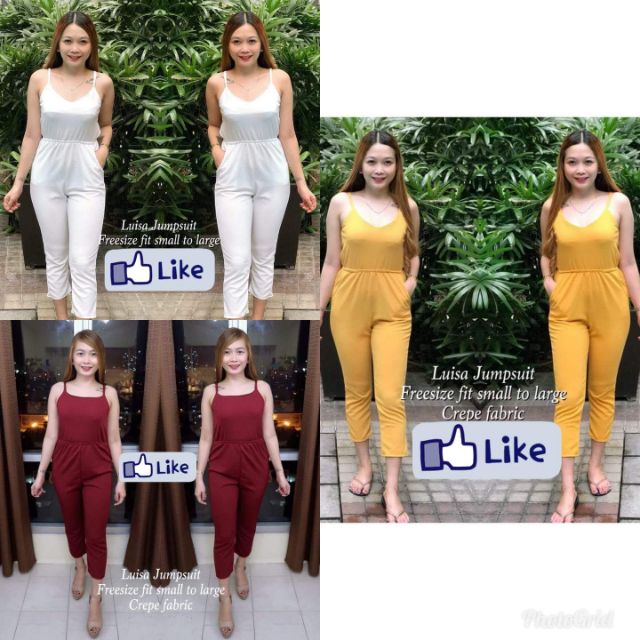 jumpsuit shopee