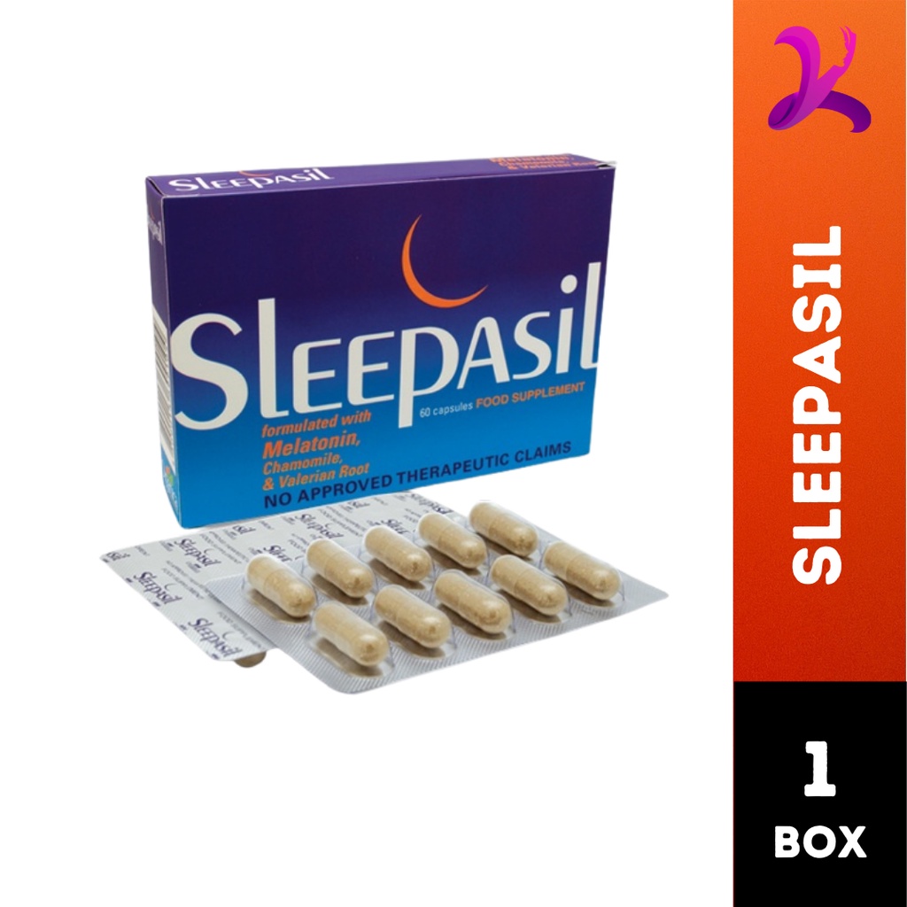 Sleepasil Melatonin Sleep Aid (60 Capsules) Shopee Philippines