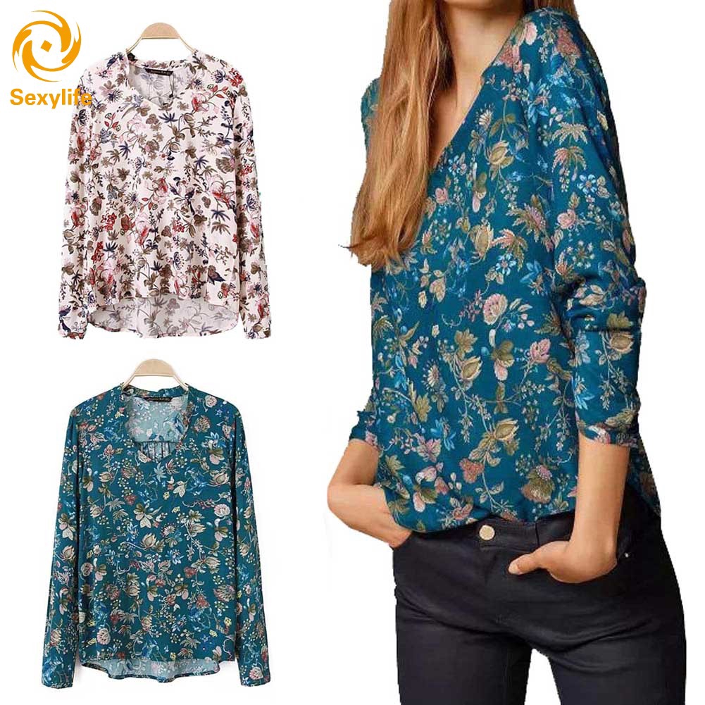 cute floral blouses