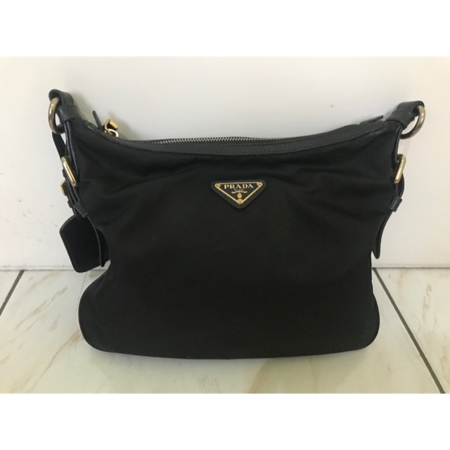 Authentic Prada Nylon Sling bag | Shopee Philippines