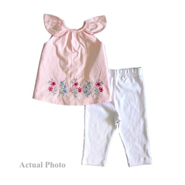 baby girl white leggings