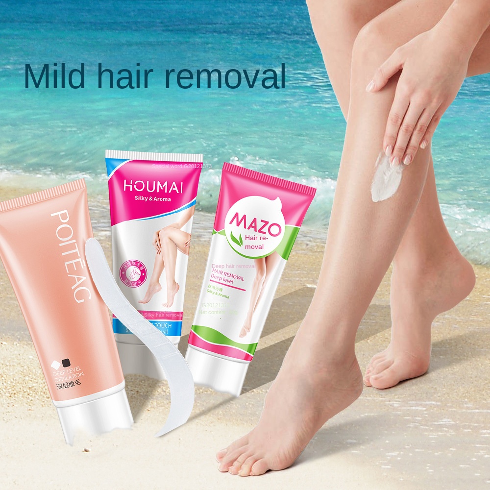 Depilatory Cream Painless Effective Hair Removal Cream Women Whitening