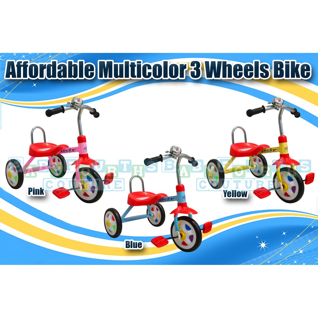 3 wheel bike for 3 year old