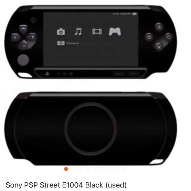 Sony Psp Street E1004 Black Shopee Philippines