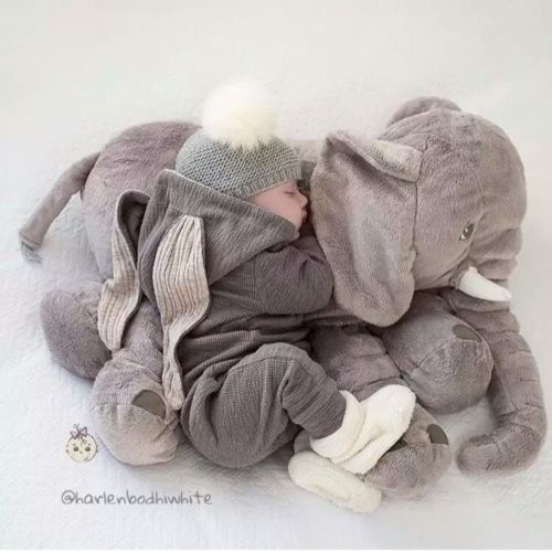 big elephant pillow for babies