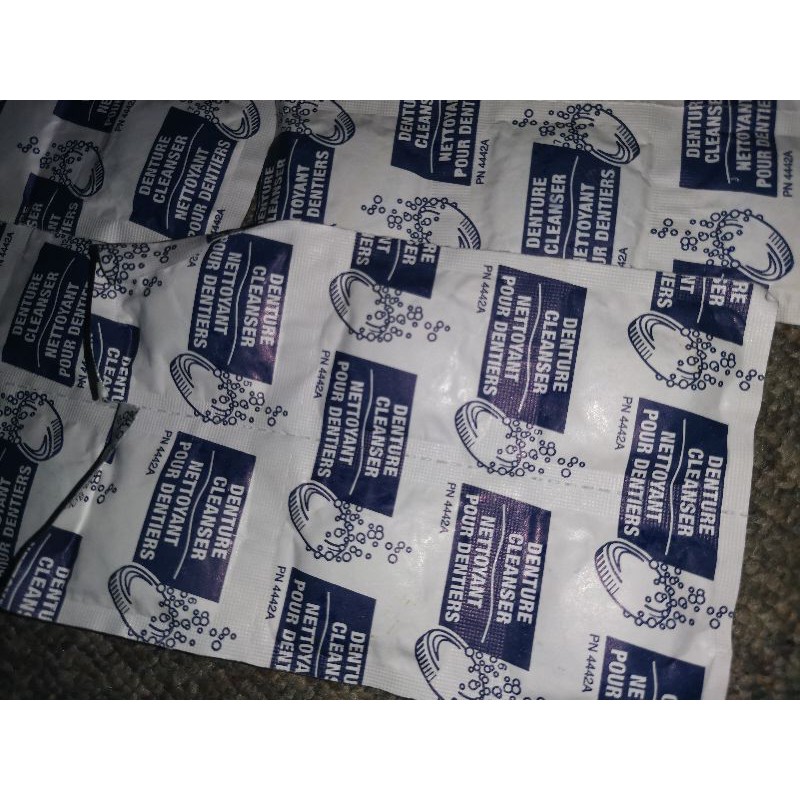 Cleaning Tablets Antibacterial Formula Baking Soda Removes Bad Odor