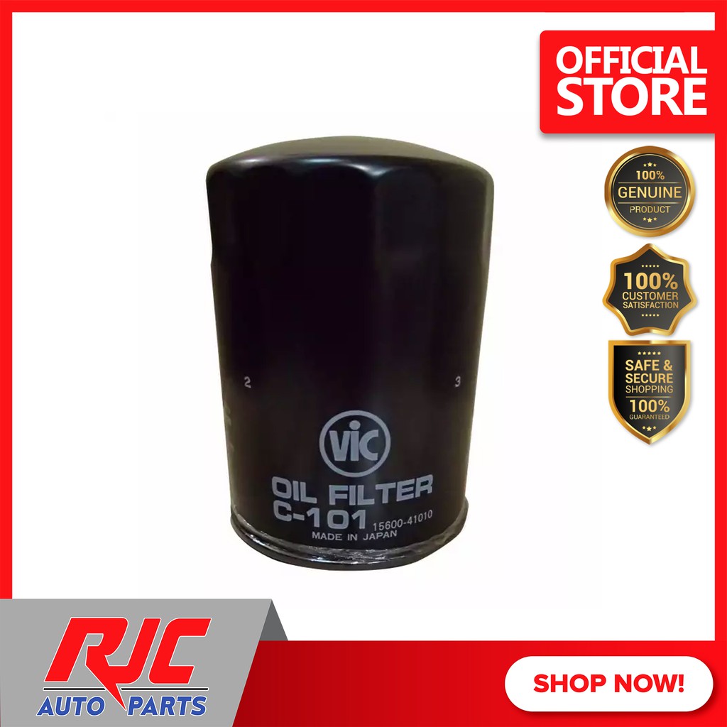 Vic Oil Filter C 101 Revo Hiace Everest Ranger Shopee Philippines