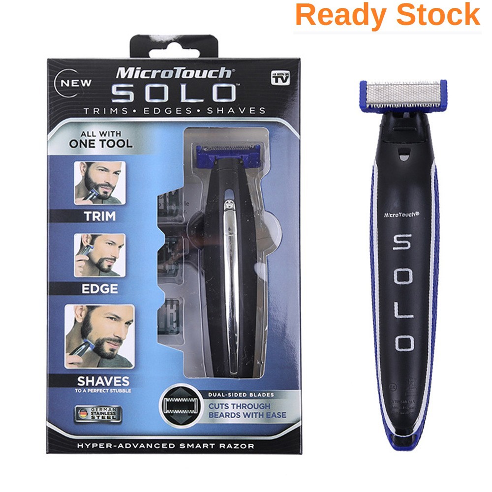 micro touch solo electric shavers