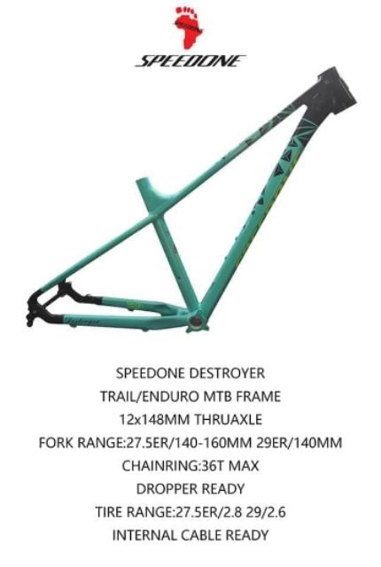 speedone bike frame