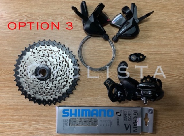 8 on sale speed groupset