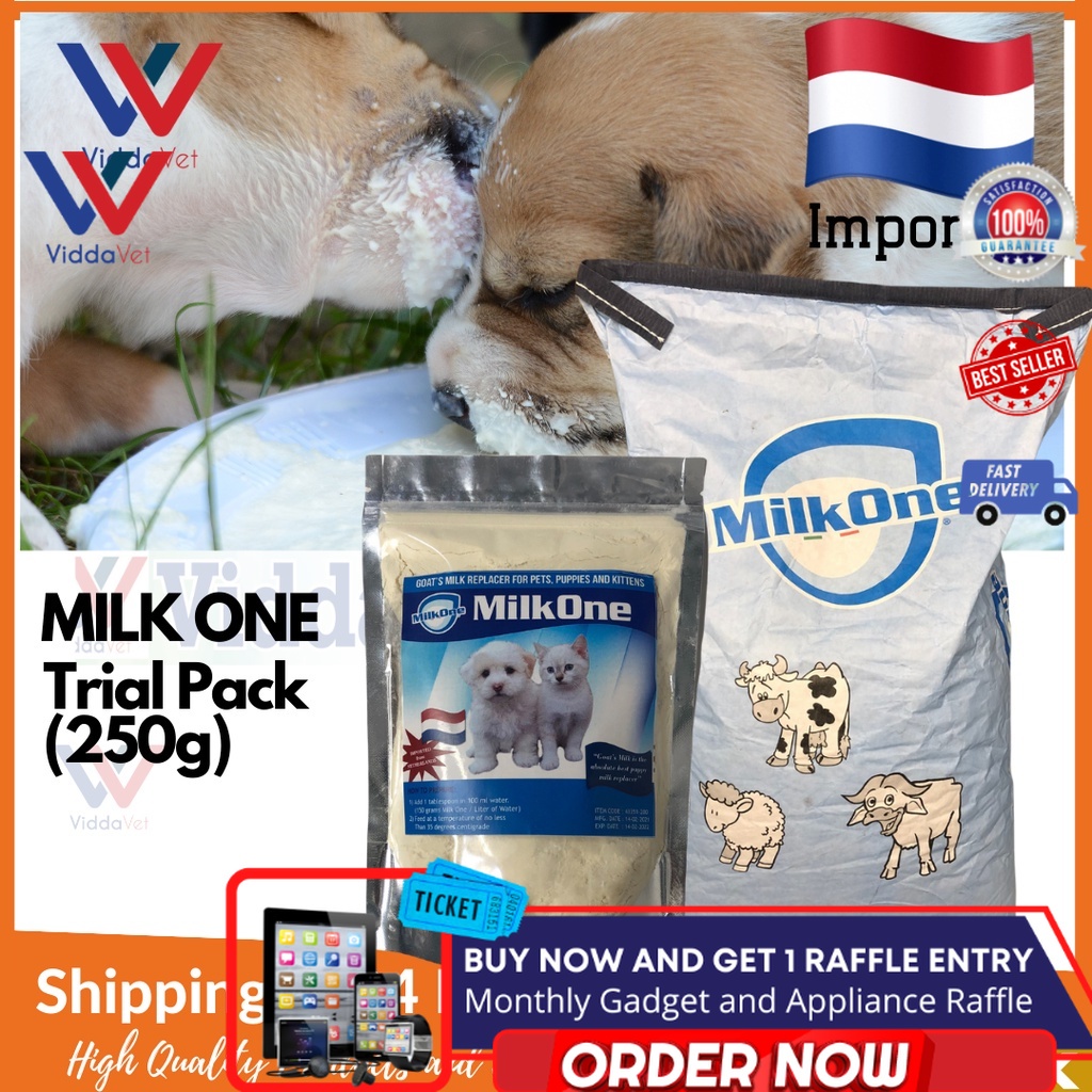 MILK ONE 250g Viddavet Goats Milk Replacer for dogs puppy milk kitten