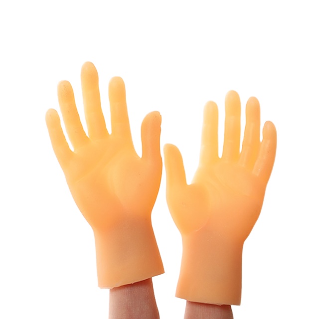 [ONHAND STOCK]Funny Cat Small Rubber Hands Finger Cap Kitten Cat Toy Meme #2