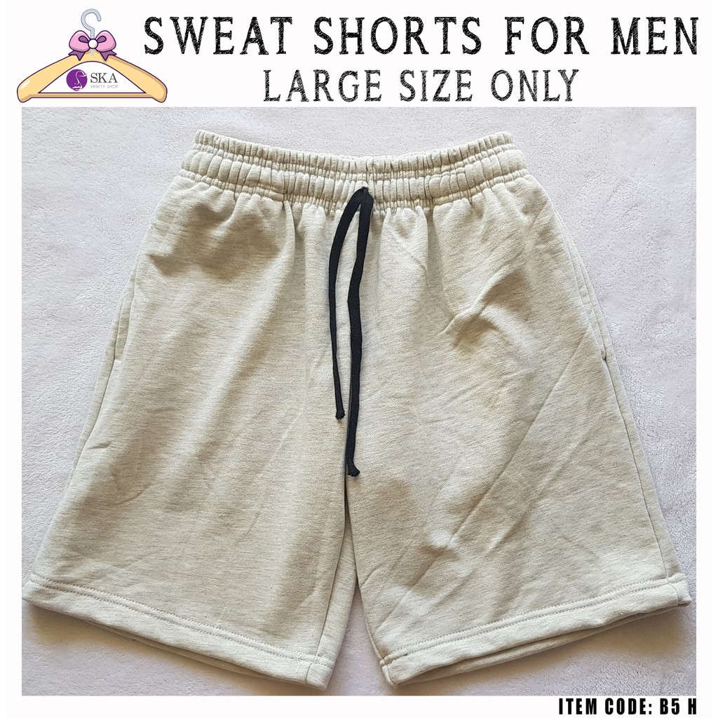 plain sweat shorts