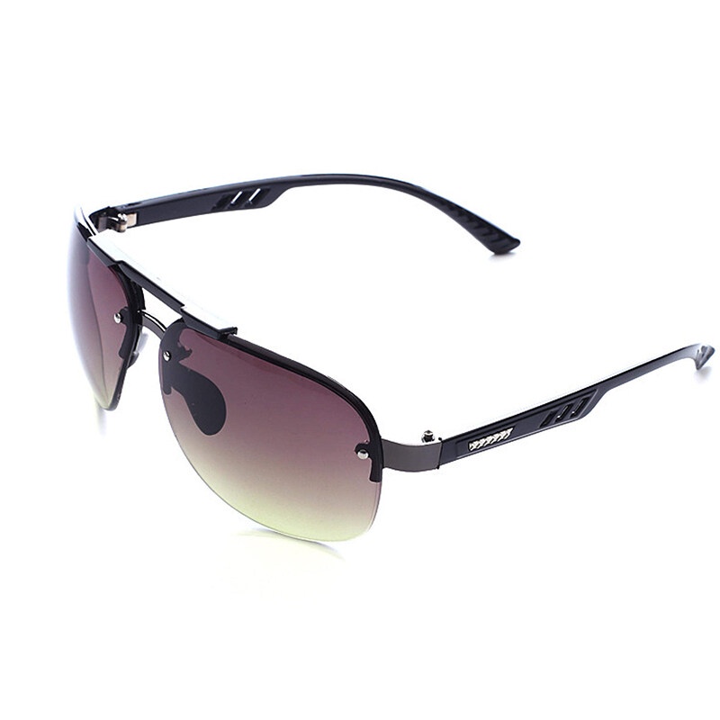 PTQ Sunglasses UV400 Protection Rimless Sunglasses Polarized Sunglasses Men's Driving Sunglasses Eyewear