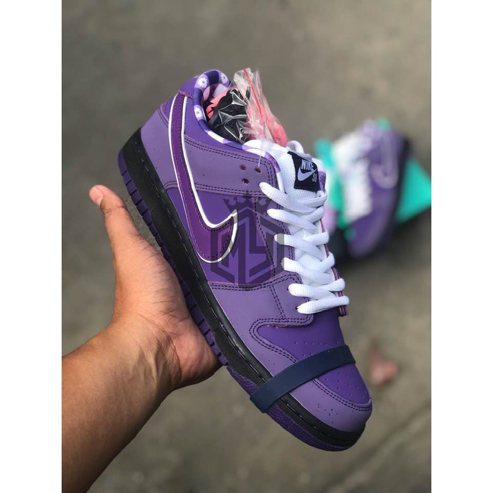 nike sb dunk purple lobster